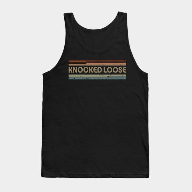 Knocked Loose Retro Lines Tank Top by casetifymask